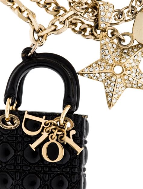 lady dior charms removable|dior purse charms.